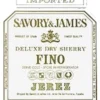 Savory & James Fino Sherry 2 Savory & James Fino Sherry -Taylor Sales Store 433791