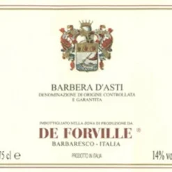 De Forville Barbera D'Asti